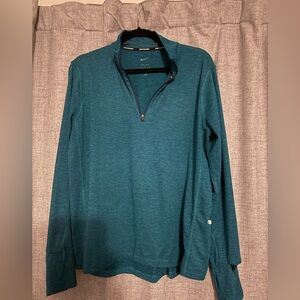 Nike running large quarter zip